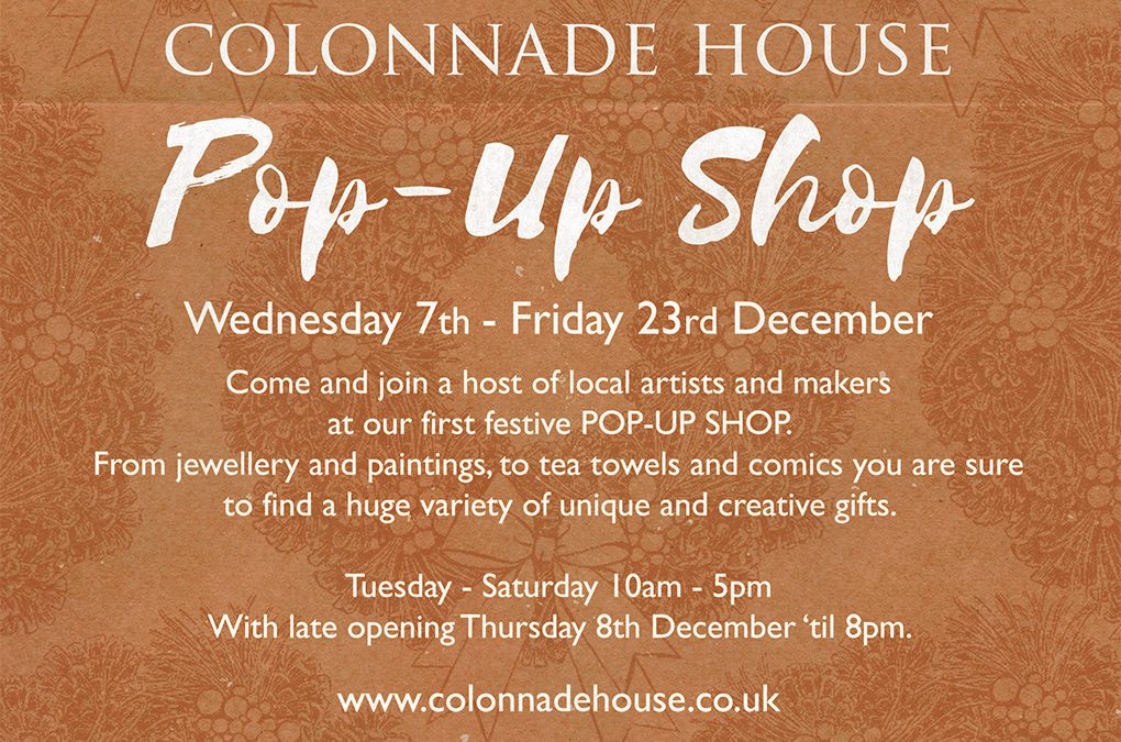 COLONNADE HOUSE: POP-UP SHOP