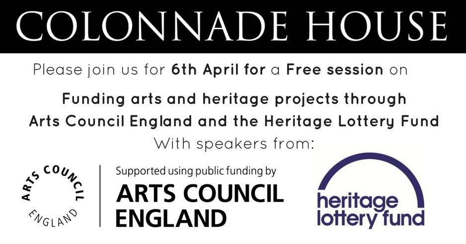 Funding arts and heritage projects