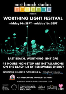Worthing Light Festival poster