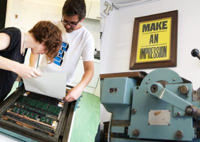 Tom Boulton: Letterpress Workshop