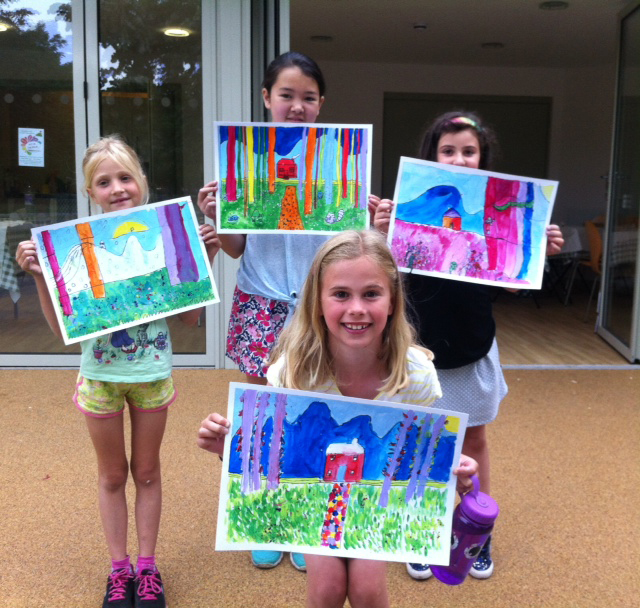 Mary Fivey children's art classes