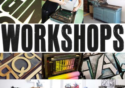 Have a Go Get Printing: Pop-up Letterpress Workshop