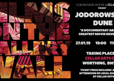 Jorodowsky Screening & Exhibition of Short Films at Cellar Arts Club