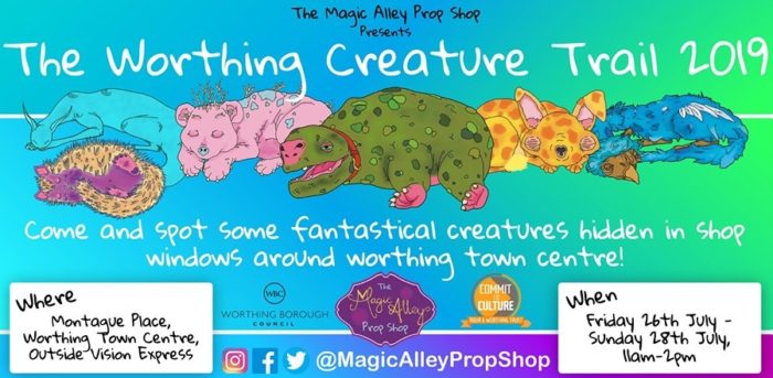 Creative Commissions 2019 Worthing Creature Trail