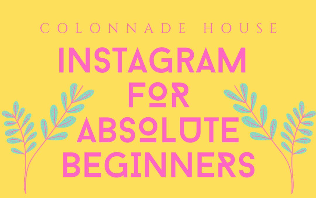 Instagram for Complete Beginners session with Colonnade House: Instagram zero to hero!