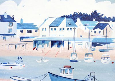 Michelle Dawson: Shoreham in blue