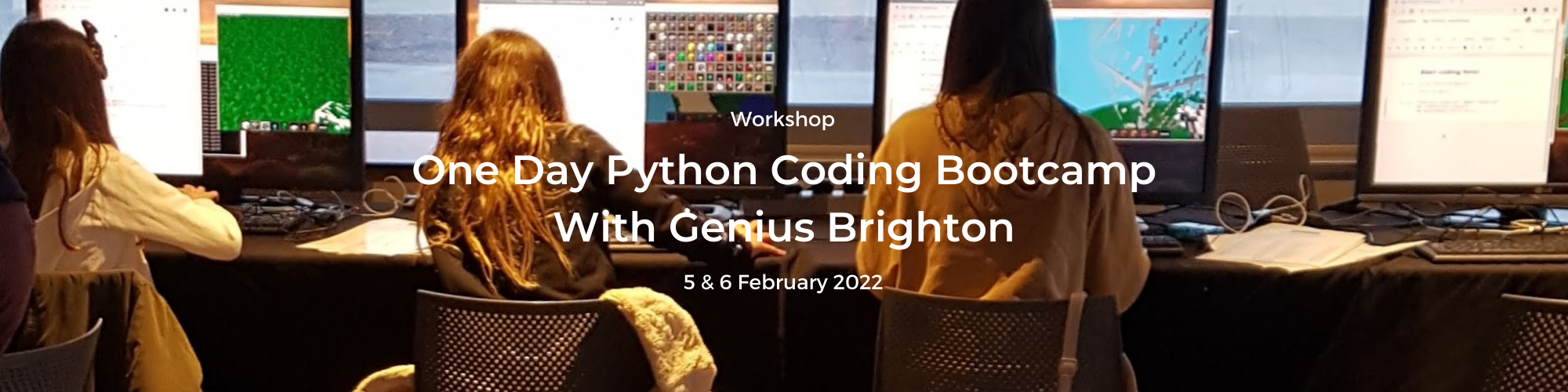 One Day Python Coding Bootcamp with Genius Brighton