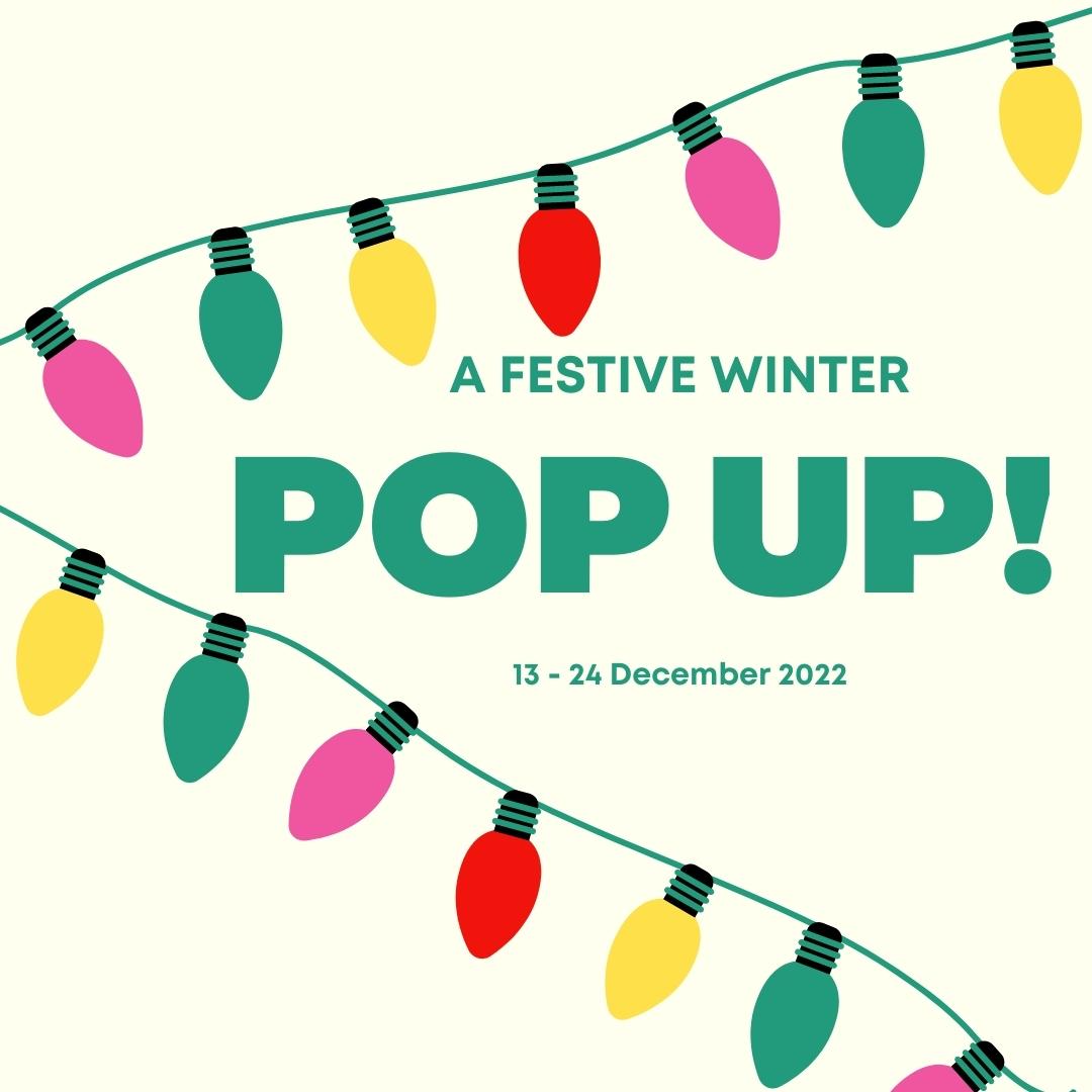 A festive winter pop up