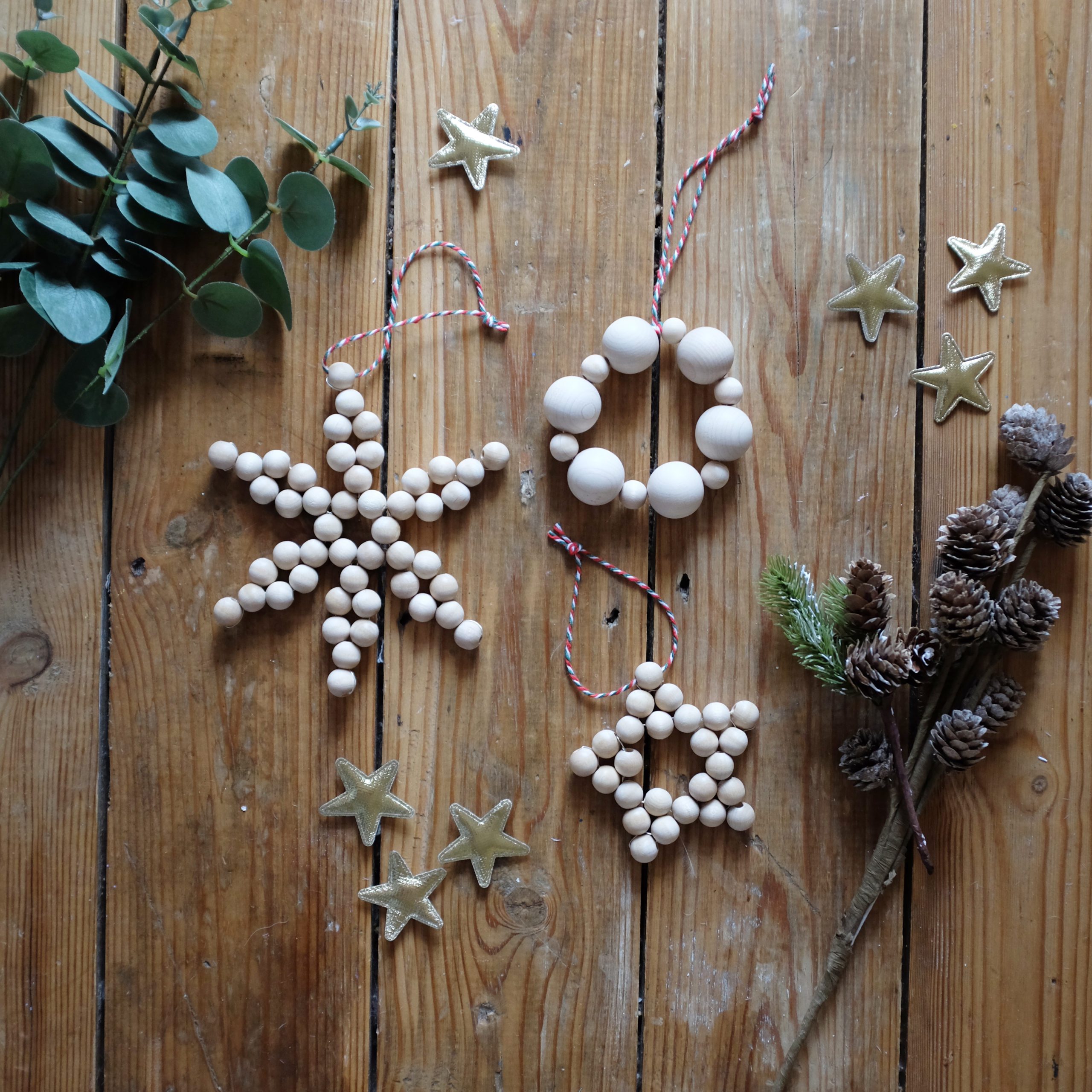 Lucy Rowan; bead decorations