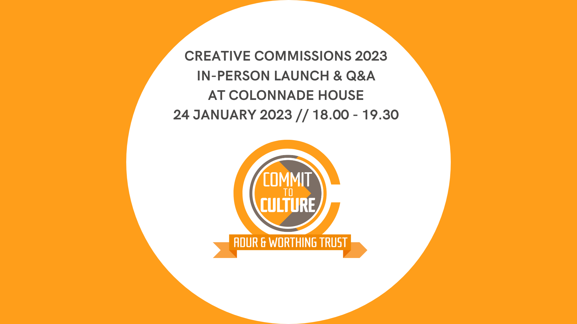 Creative Commissions 2023 Colonnade House Launch