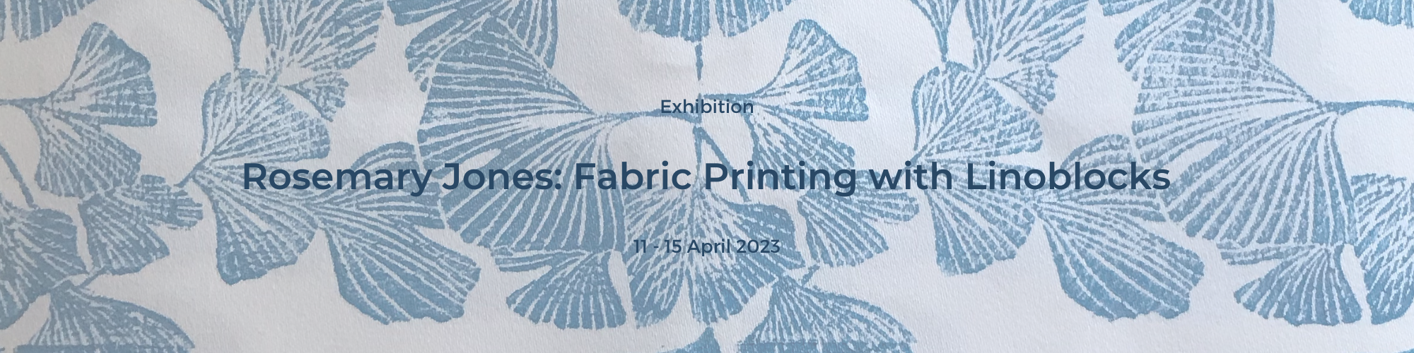 Rosemary Jones: Fabric Printing with linoblocks