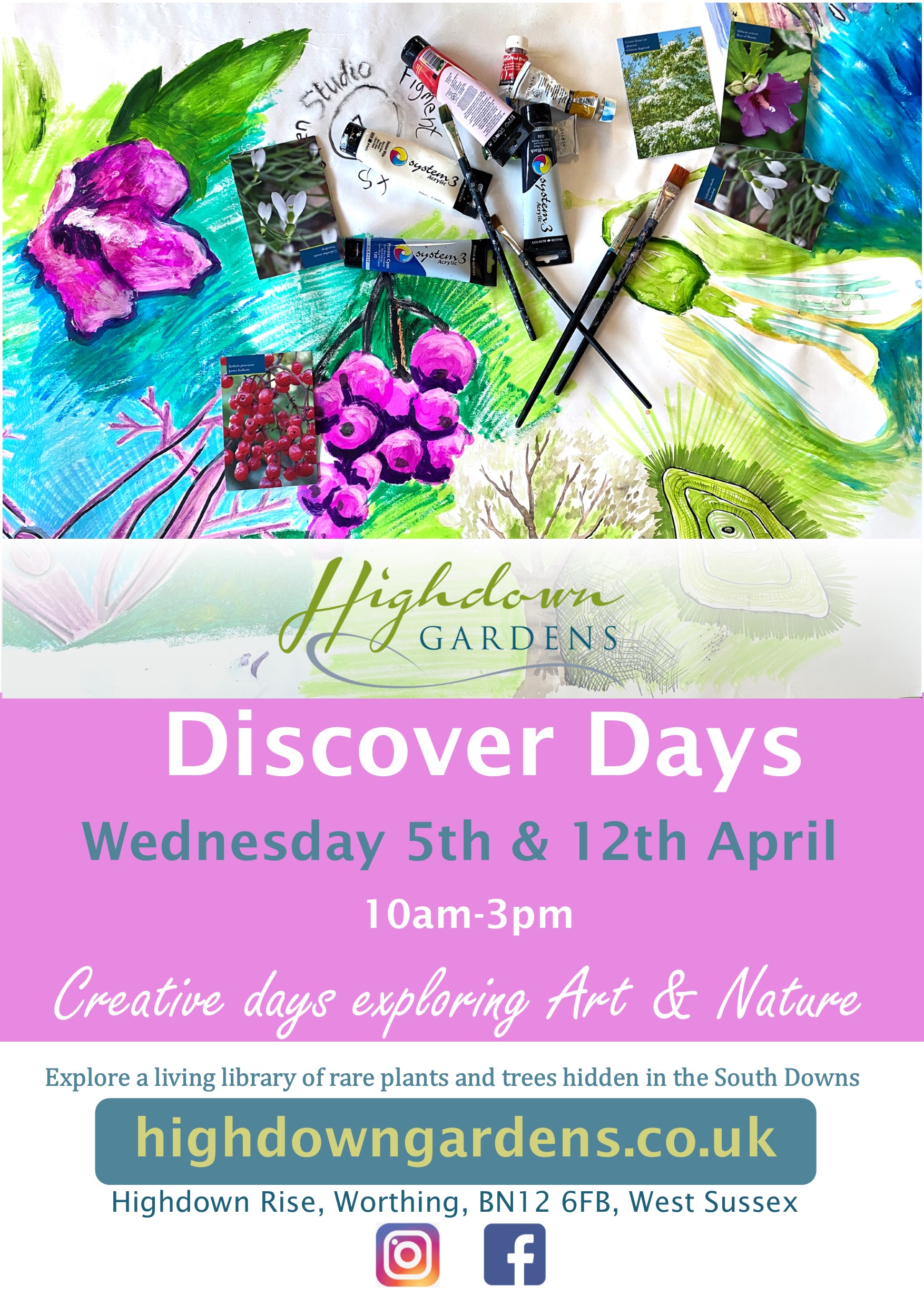 Highdown Discover Days - April 2023