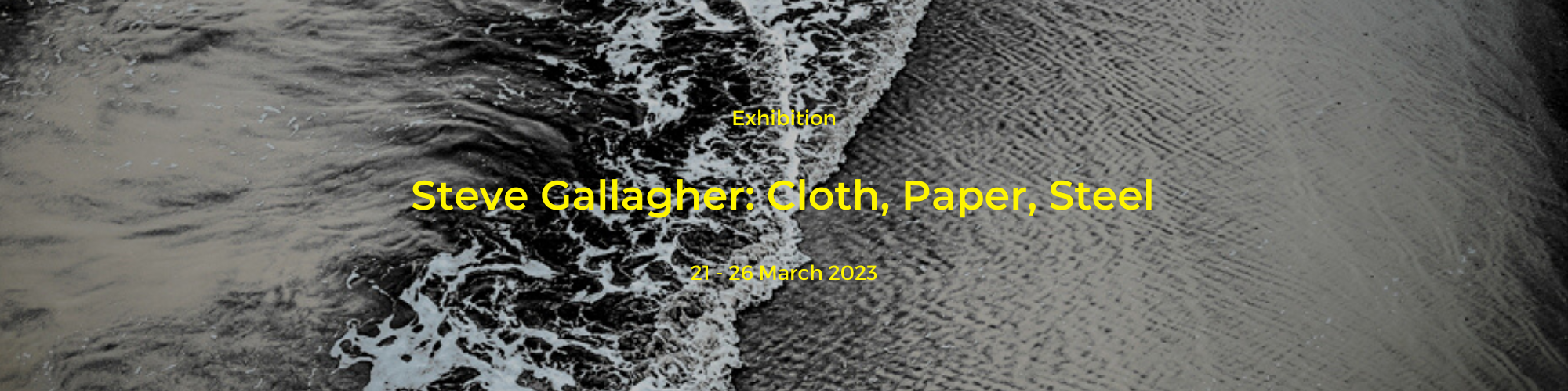 Steve Gallagher: Cloth, Paper, Steel