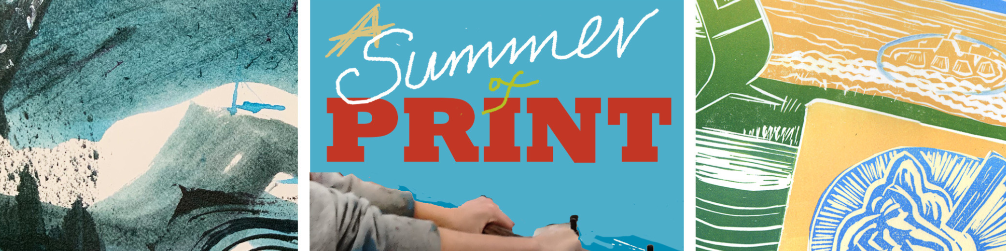 A Summer of Print Banner