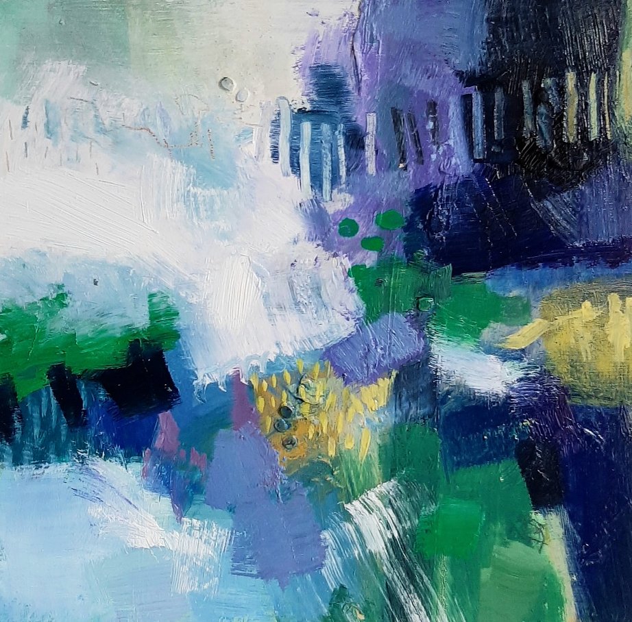 Ros Lymer. Wakehurst abstract paitning