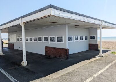 Exhibit at West Buildings Shelter