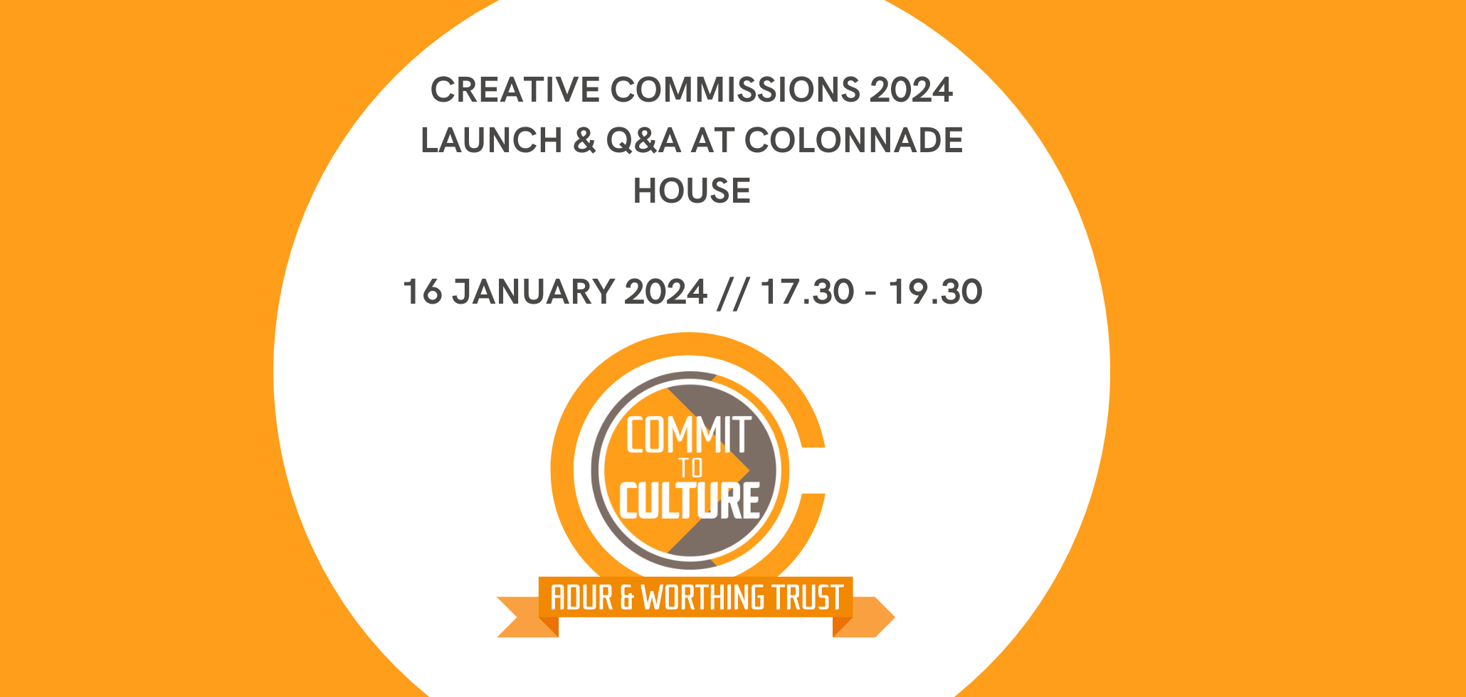 Creative Commissions 2023 Colonnade House Launch