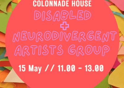 Disabled & Neurodivergent Artists Group