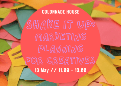 Shake It Up: Marketing Planning for Creatives