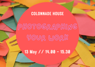 Photographing Your Work