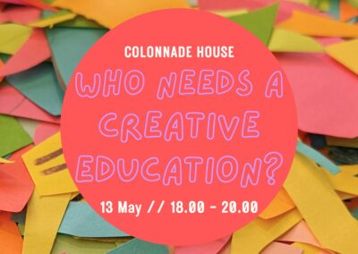 Who Needs A Creative Education?