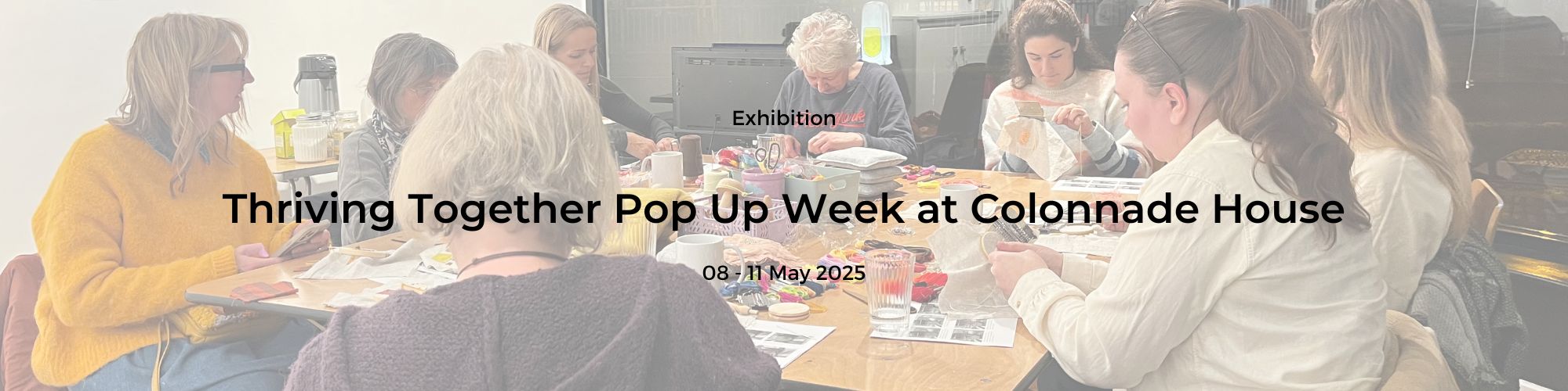 Thriving Together Pop Up Week at Colonnade House Michael Harbour: High Tides