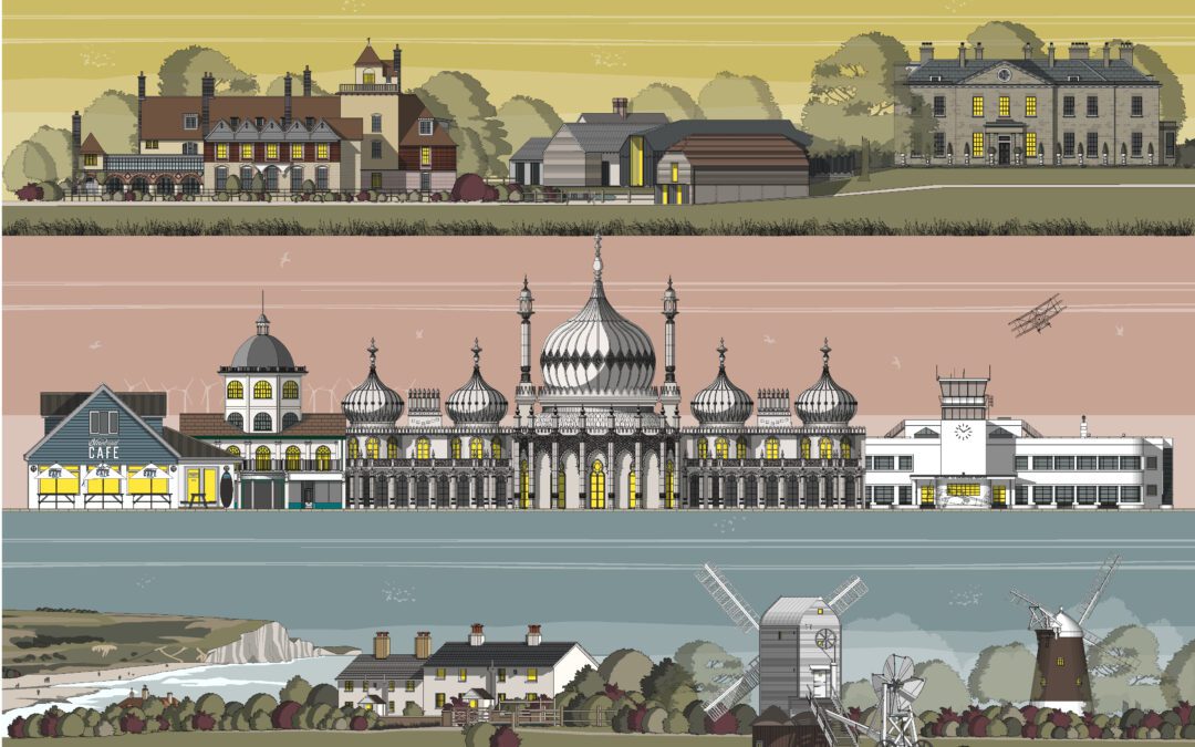 Linescapes: Architectural Views of Sussex