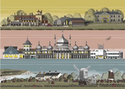 Linescapes: Architectural Views of Sussex