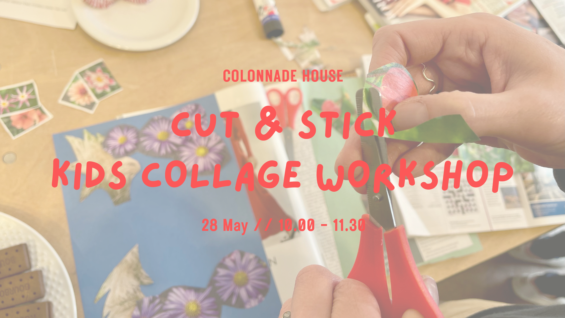 Photograph your work at colonnade house