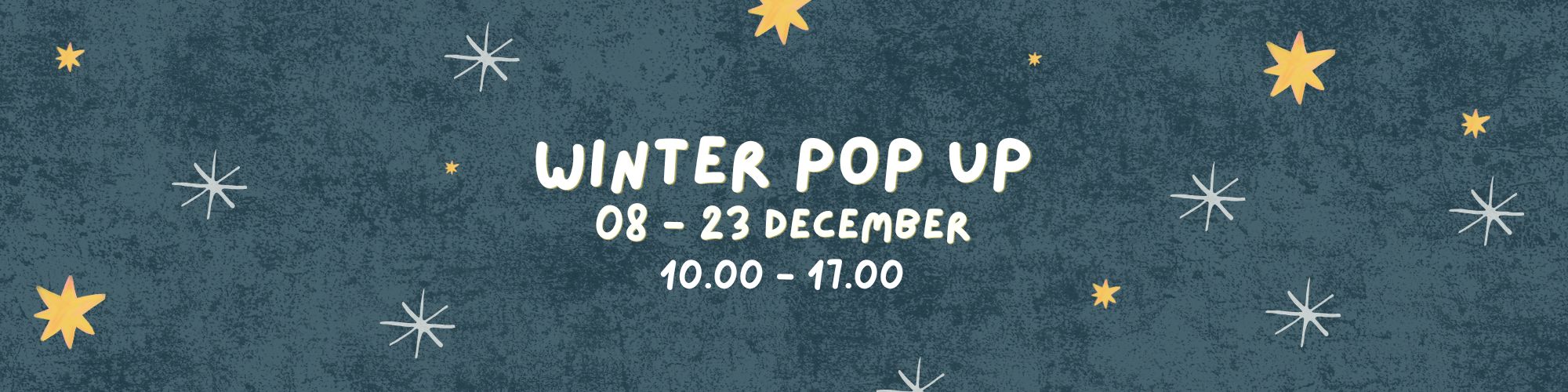 A festive winter pop up